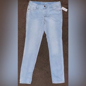 ON Mid-Rise Rockstar Skinny Jeans - Light Blue